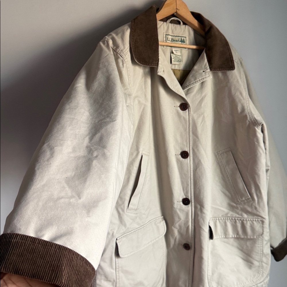 L.L. Bean women’s  Barn Chore Jacket XL - Picture 4 of 12